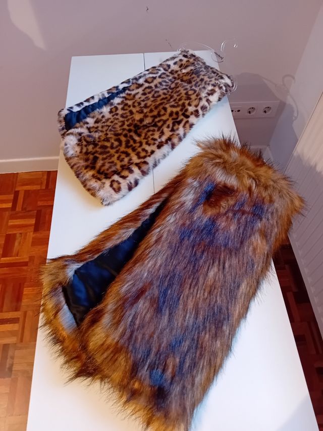 Cuellos piel cada uno 4€