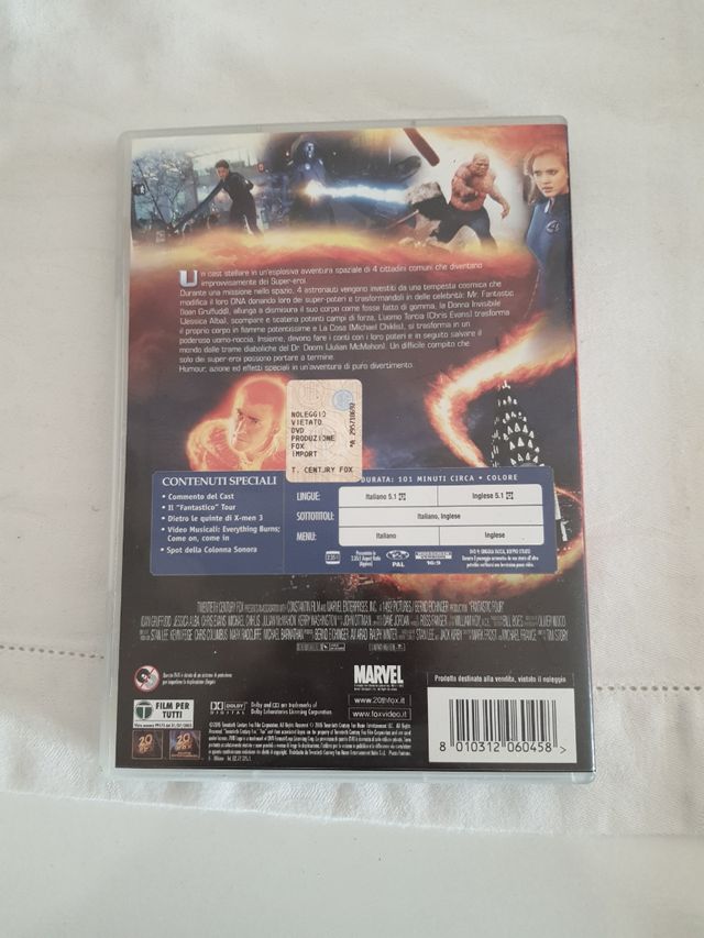 Dvd I fantastici 4