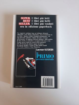 Il primo peccato mortale - Lawrence Sanders