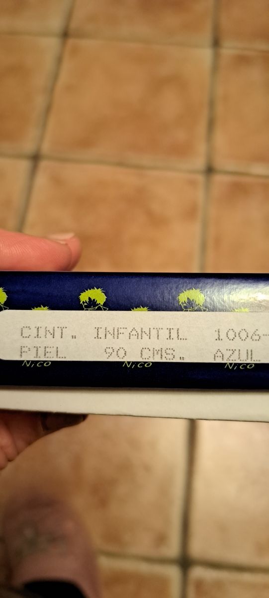 Cinturón niño 90cm