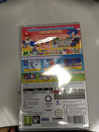 Mario y Sonic JJOO Tokyo 2020 - Switch - Nuevo 