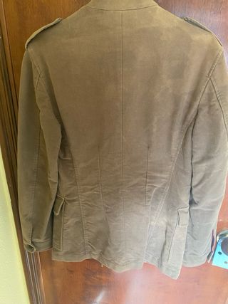chaqueta marron marca Zara de hombre talla S