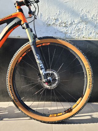 Bicicleta MTB de Carbono 29 pulgadas.
