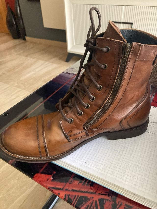 botas piel talla 42 Sand precio rebajado 63 a 42
