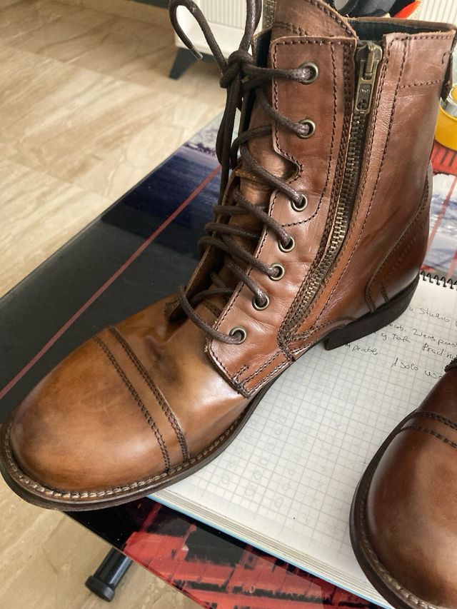 botas piel talla 42 Sand precio rebajado 63 a 42
