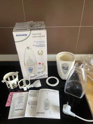 calienta biberones y esterilizador