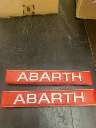 Pack cubrecinturones polipiel Abarth