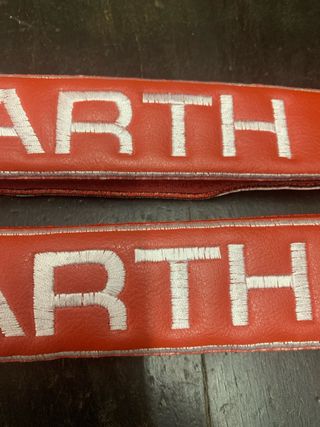 Pack cubrecinturones polipiel Abarth