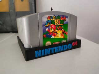 Nintendo 64 N64 soporte 10 juegos 3D stand