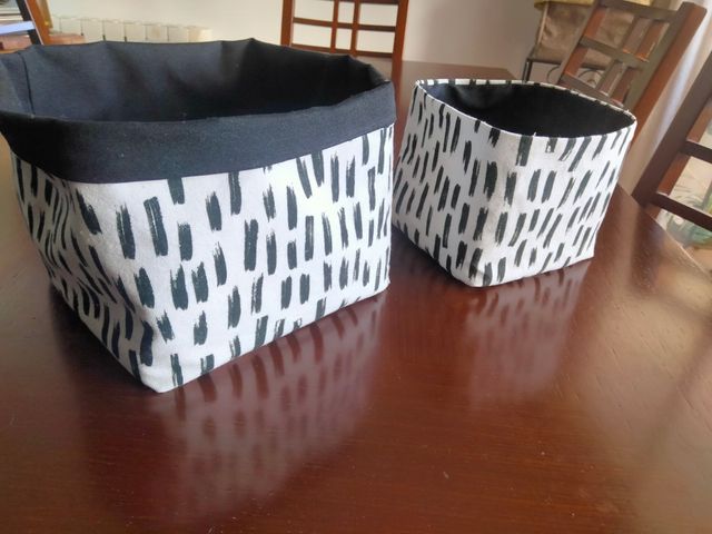 Cesta organizadora reversible