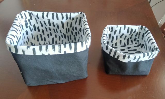 Cesta organizadora reversible