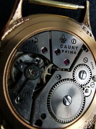 Reloj Cauny Prima tamaño Jumbo.