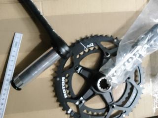 Guarnitura bici corsa nuova perno 30mm