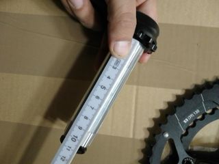 Guarnitura bici corsa nuova perno 30mm