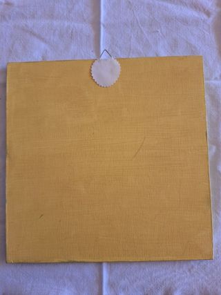 Quadretto angioletto con fiori