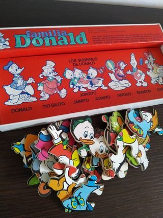 Puzzle Familia Donald vintage 80s