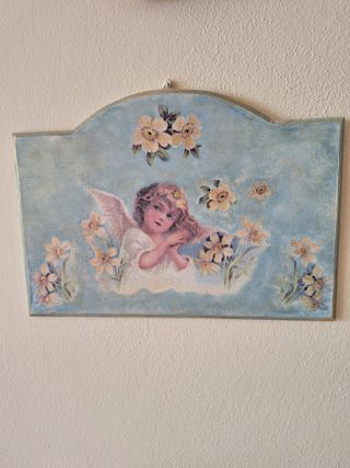 Quadretto celeste angioletto