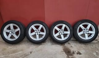 4 llantas Audi 16" con neumáticos Continental