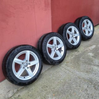 4 llantas Audi R16 con neumáticos Continental