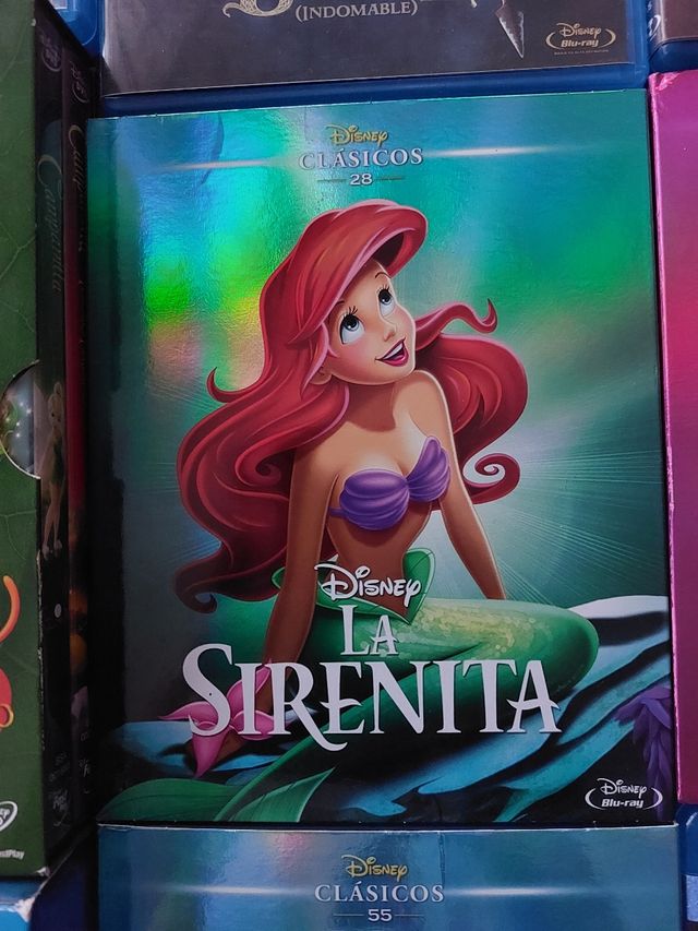 Blu-ray Disney lote 6 Princesas