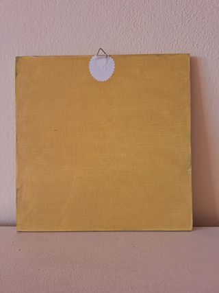 Quadretto angioletto con colomba 