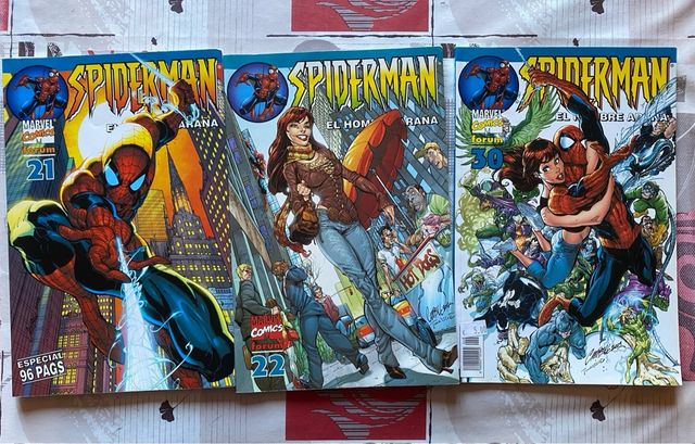 SPIDERMAN: EL HOMBRE ARAÑA (FORUM) No 21,22,30