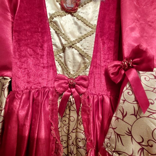 Rosa 25€. Bella rojo 25€ Frozen con zapato 30€.