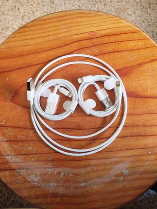 Cargadores iPhone originales