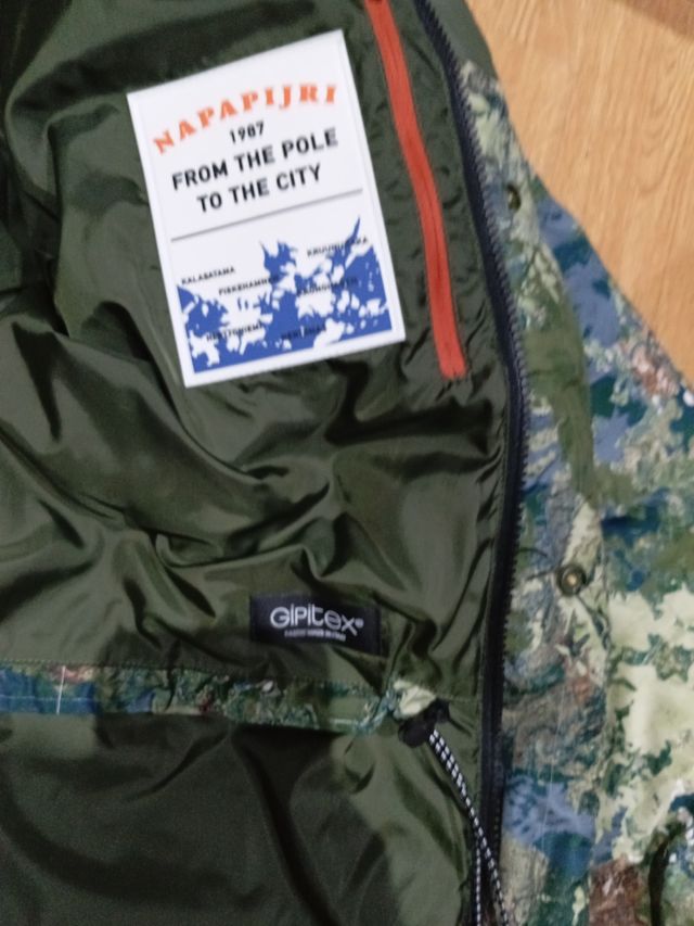 Abrigo napajpiri pluma