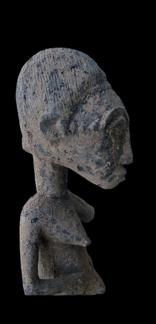 🗿Estatua Figura Africana Antigua Baule 39 cm