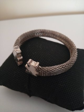 pulsera plateada osos