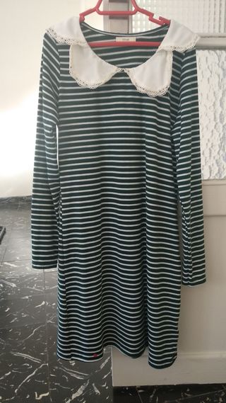 Vestido rayas verdes de Kling 