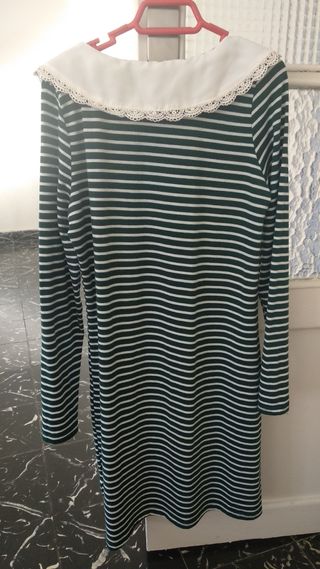Vestido rayas verdes de Kling 