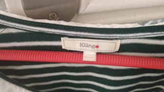 Vestido rayas verdes de Kling 