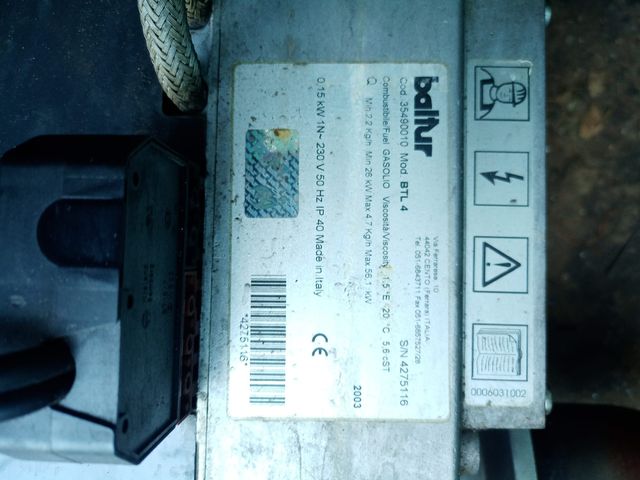 quemador calefacción