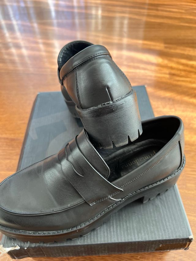 Mocassini neri Primadonna num.37