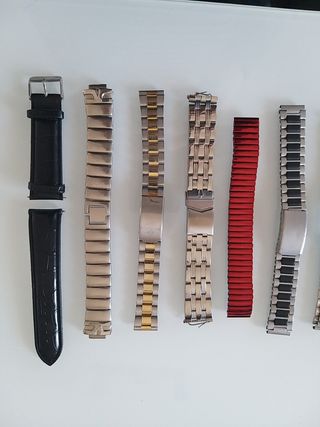 Lotto 10 Cinturini per orologi