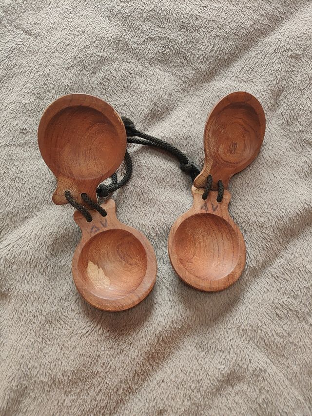 Castañuelas de madera