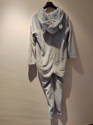 Pijama chica mono azul Talla S 36 