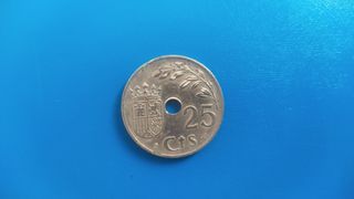 Moneda España 25 céntimos 1937