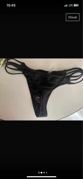 Costume due pezzi nero Shein