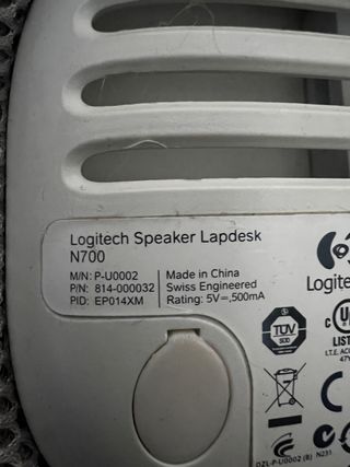 logitec speaker lapdesk