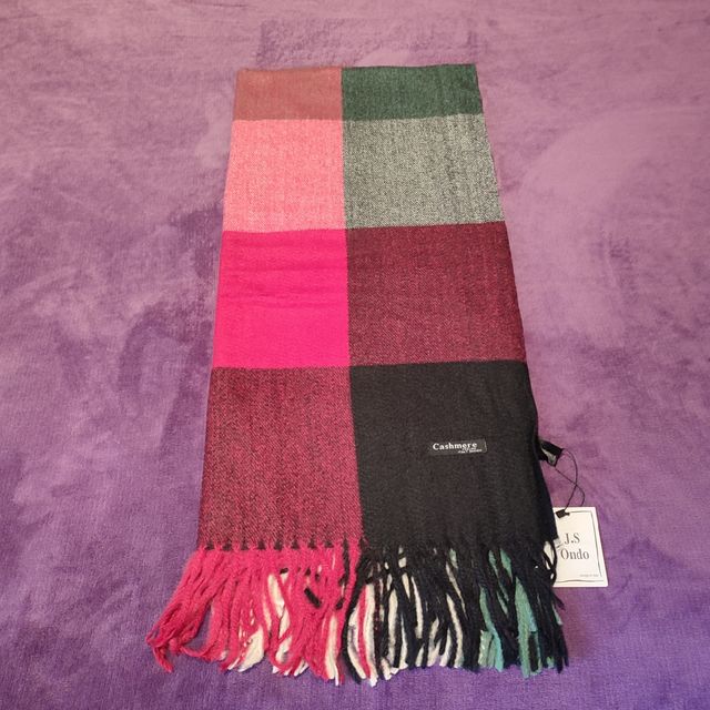 Bufanda oversized cashmere.Nueva