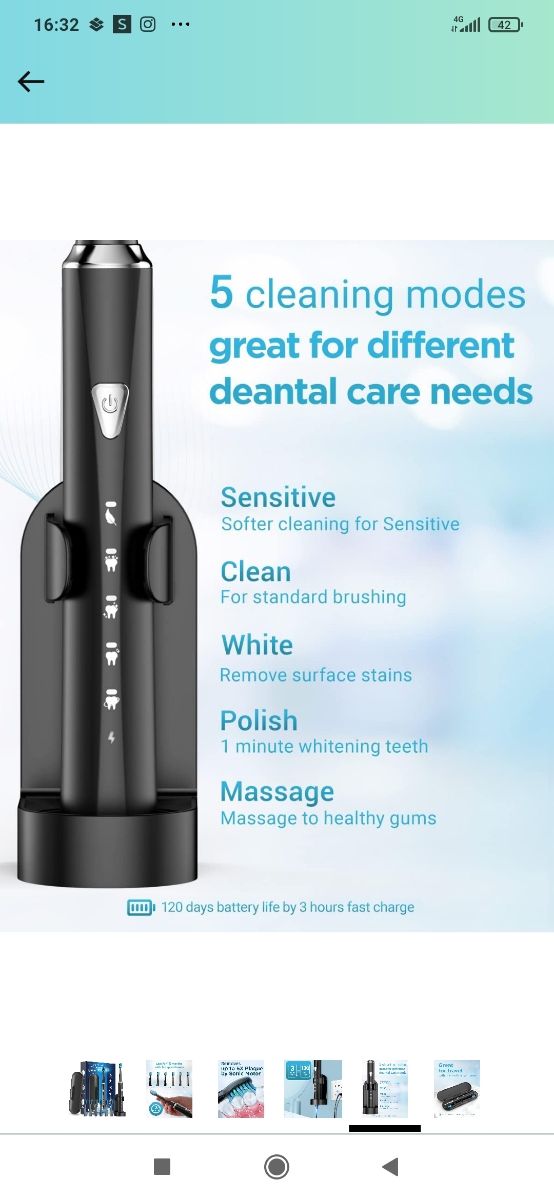 Cepillo dientes electrico