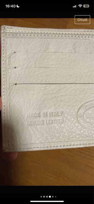 portafoglio made in italy