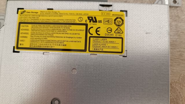 DVD de un portátil Asus