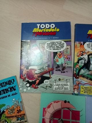 Tebeos Mortadelo y Filemón