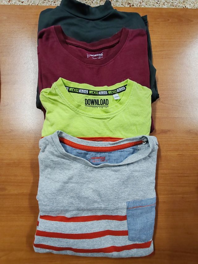 Lote ropa niño T 10