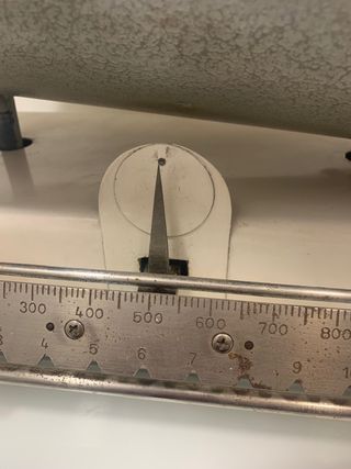 bascula bebe  antigua