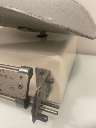 bascula bebe  antigua